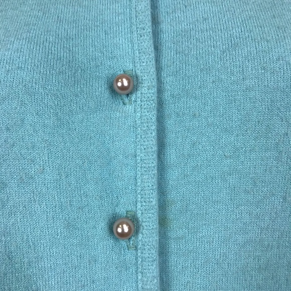 Vintage Blue  50's Talbott Cardigan GVC - Picture 3 of 6
